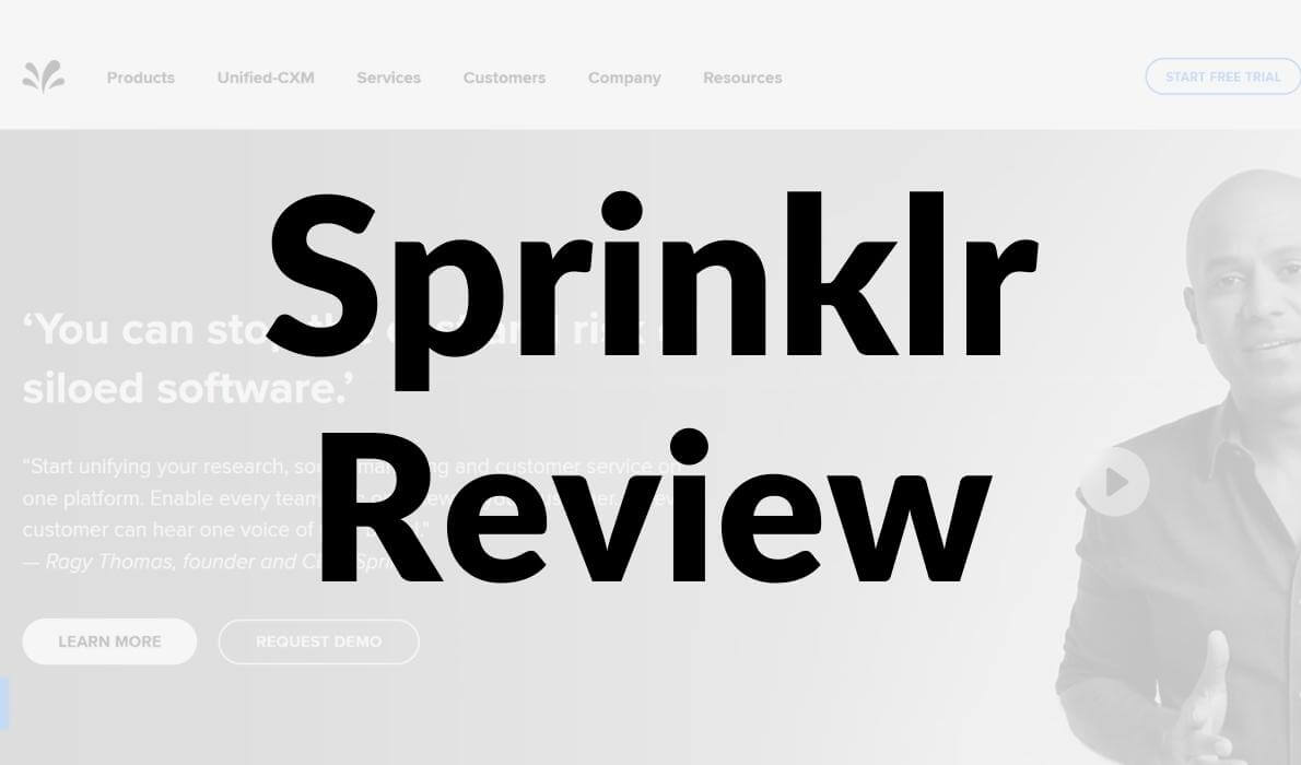 Sprinklr Review Unify and Elevate Your Social Media Efforts